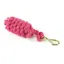 Shires One Size Plain Headcollar Lead Rope in Fuchsia
