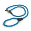 Digby and Fox Rope Slip Dog Lead in Blue