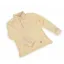 Aubrion Kids Long Sleeve Tie Shirt in Yellow