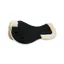 Mark Todd Deluxe Fleece Lined Full Half Pad in Black/Natural