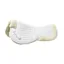Mark Todd Deluxe Fleece Lined Full Half Pad in White/Natural