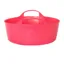Mini Shallow Flexible 5 Litre Gorilla Tub in Pink