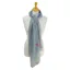Hy Equestrian Unicorn Print Scarf in Grey/Pink