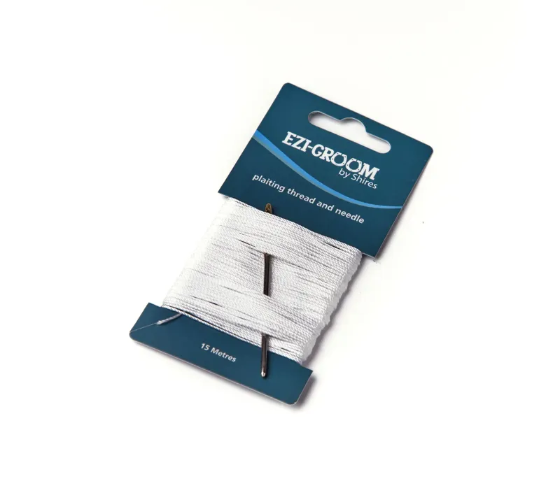 Ezi-Groom Plaiting Thread in White