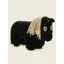 Crafty Ponies Soft Toy Pony Black with white mane and tail