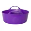 Mini Shallow Flexible 5 Litre Gorilla Tub in Purple